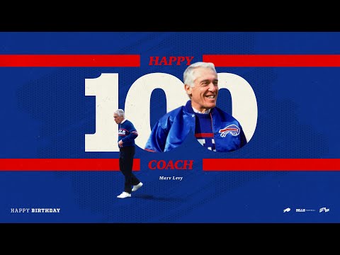 Josh Allen, Brandon Beane and Sean McDermott Wish Marv Levy A Happy 100th Birthday! | Buffalo Bills