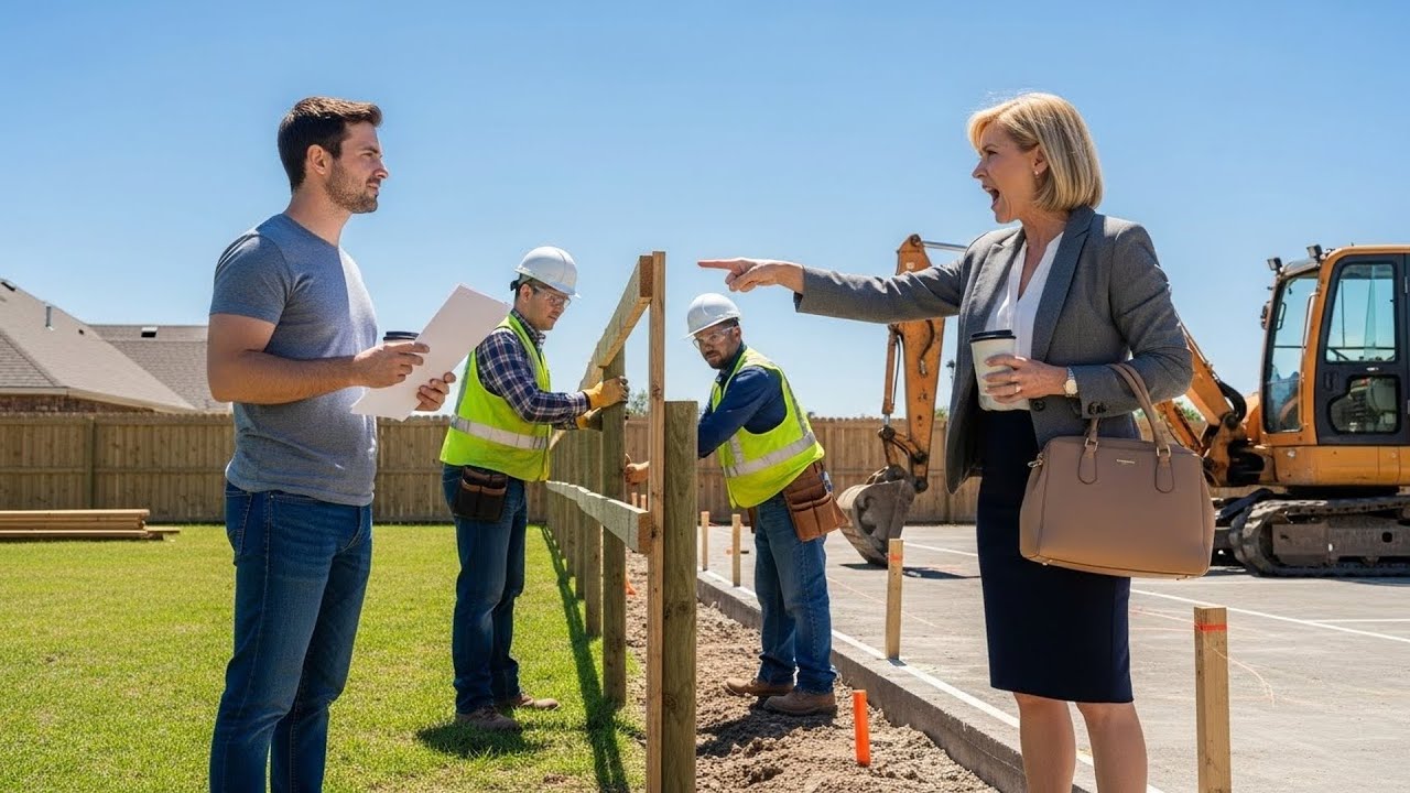 HOA Built A Tennis Court On My Property Line, So I Moved The Fence And Made It Mine