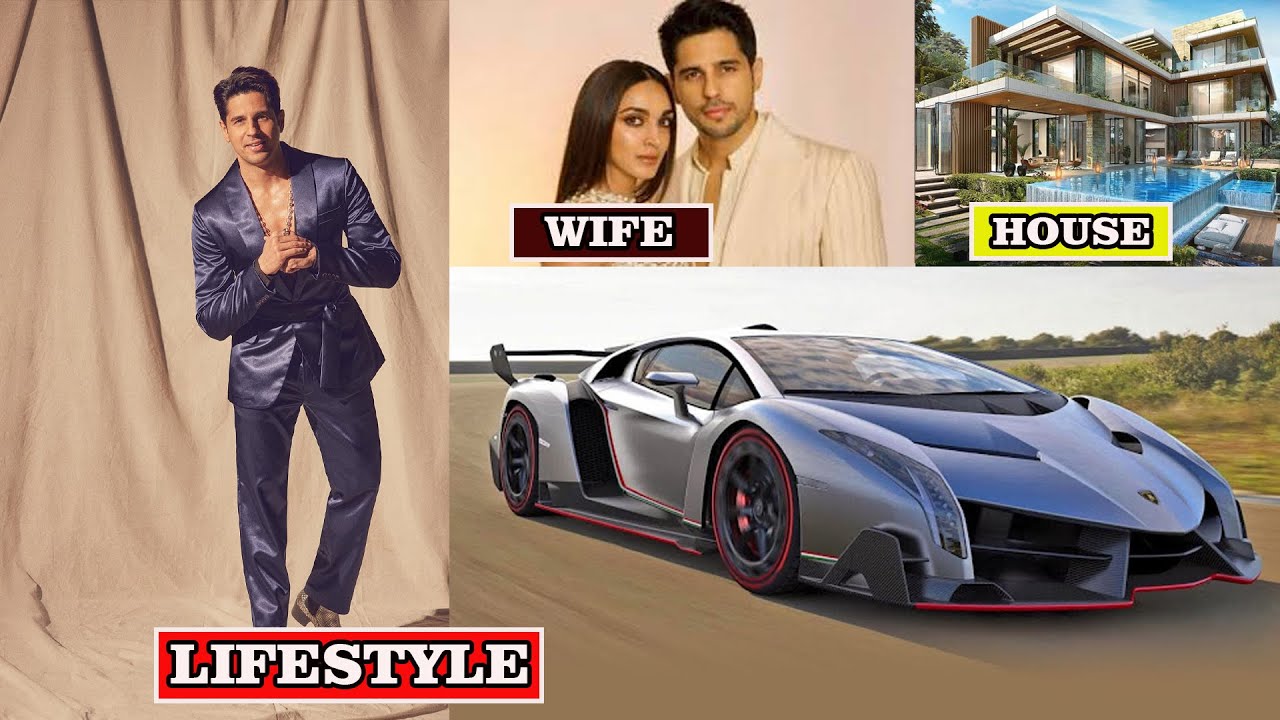 Sidharth Malhotra Lifestyle 2025, Income, Age, wife, kiara advani, Biography, Net Worth Cars