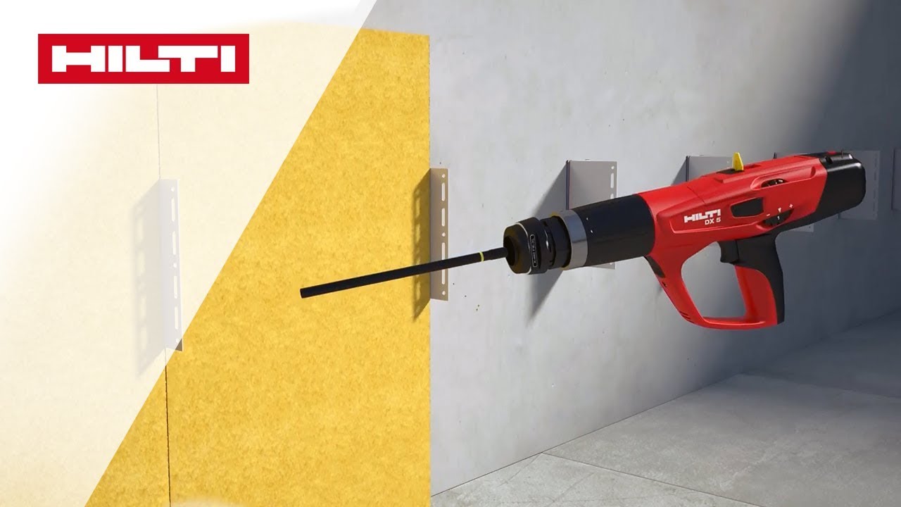 INSTRUCTIE van de HILTI DX 5 IE en de DX 460 YouTube