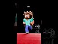 Realistic Minecraft Hair Simulation in Blender