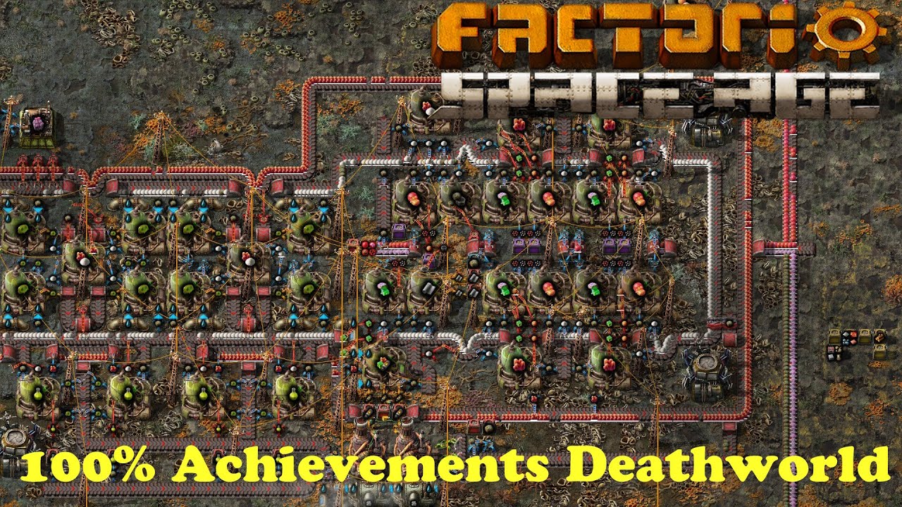 Factorio Space Age Deathworld 100% - 07 Conquering Gleba - YouTube