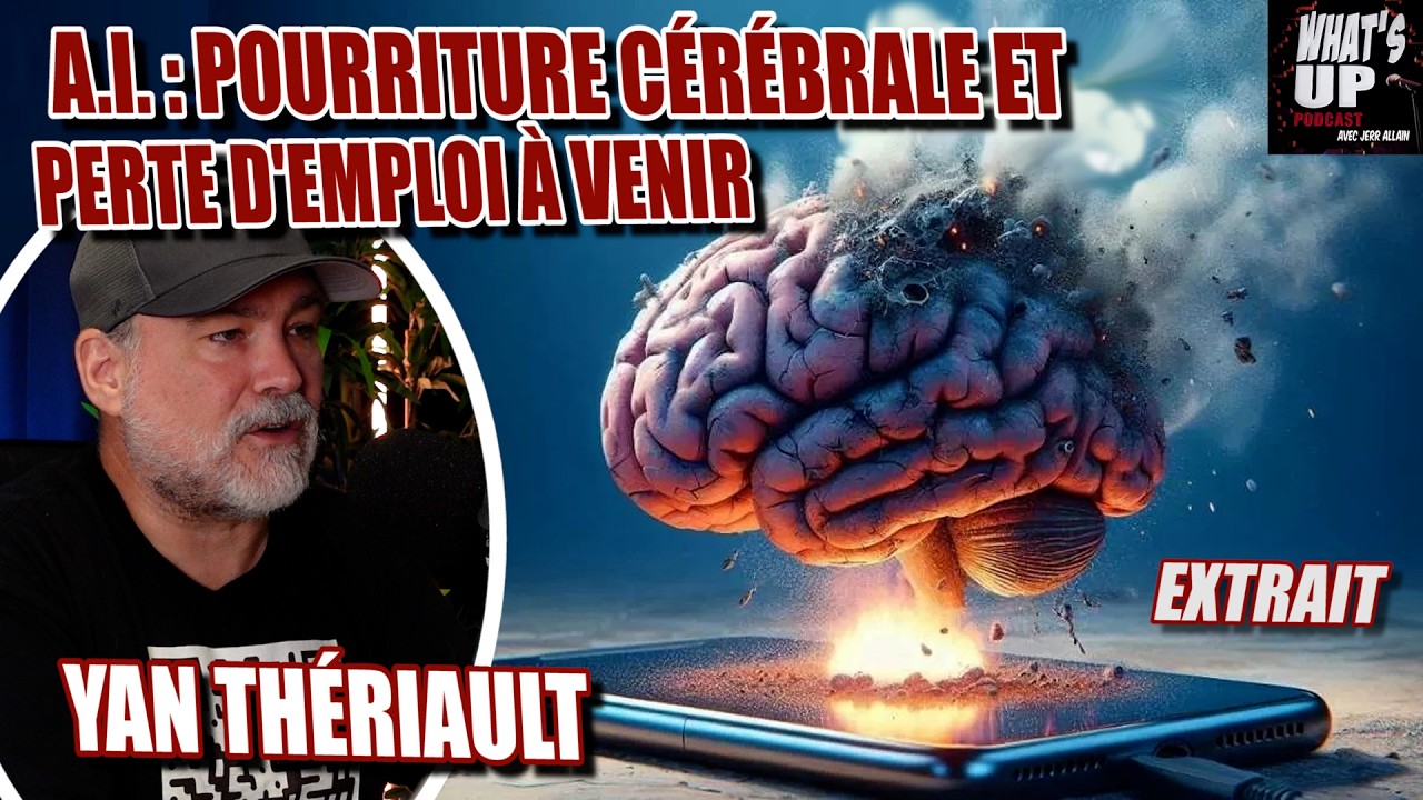 Yan Thériault : ''Je suis TRISTE pour MES ENFANTS'' / Whats Up Podcast (Extrait)