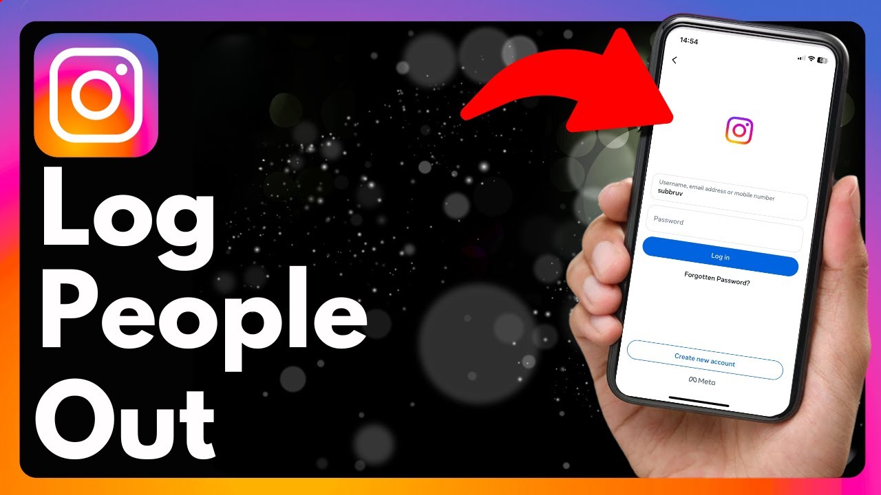 How To Log Someone Out Of Instagram Account (2025) - YouTube