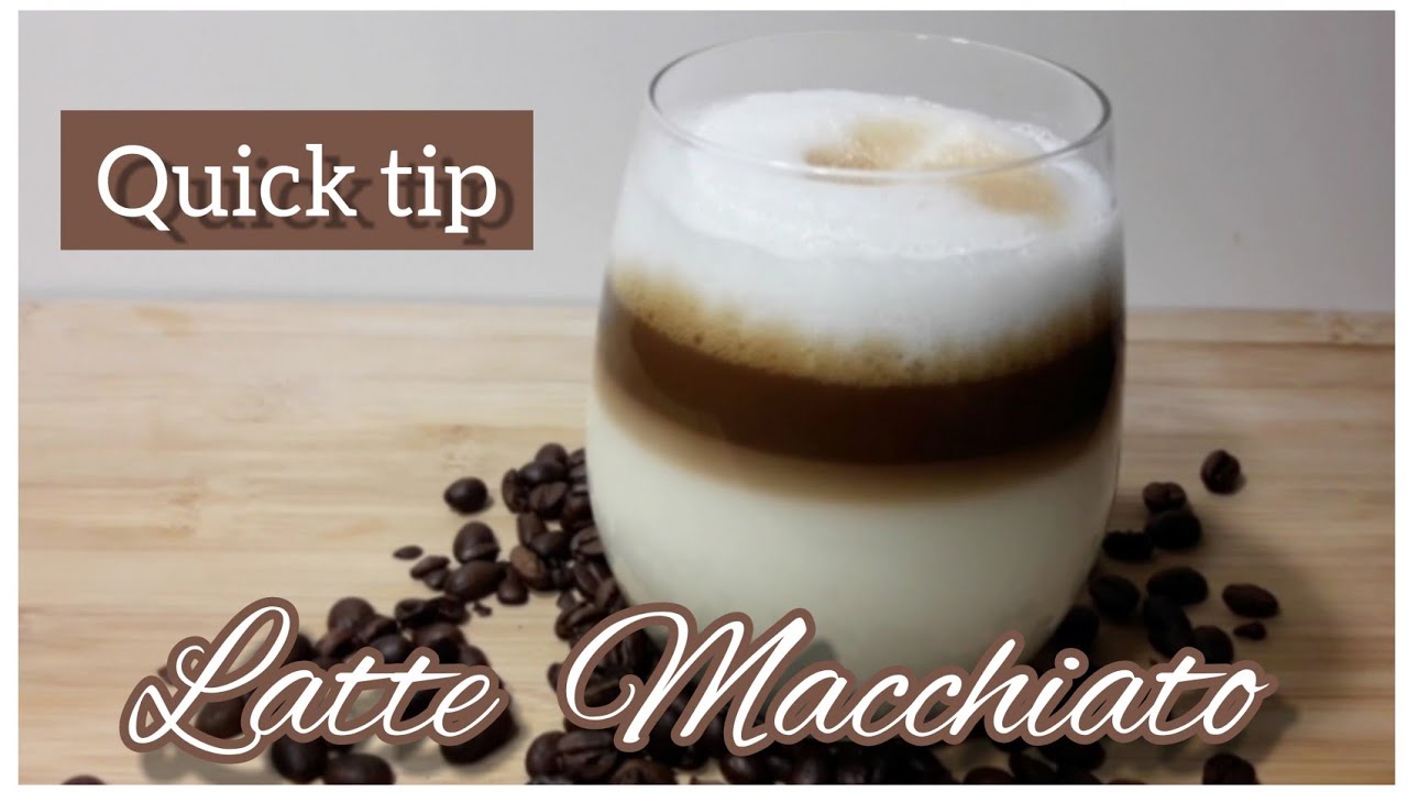 Latte Macchiato Easy Recipe - 3 layers coffee (Italian) - YouTube