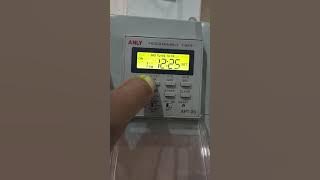 Setting timer Anly loceng sekolah