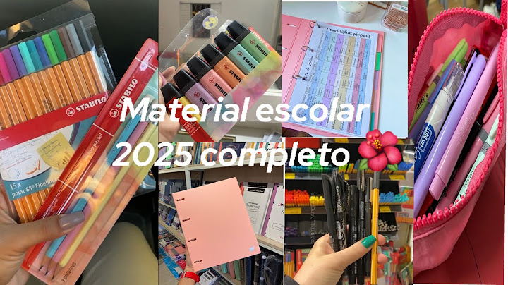 Mostrando meu  material escolar 2025 🌺✨(testando*)