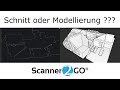 Pinpoint punktwolken schnitt oder 3d modellierung  scanner2go