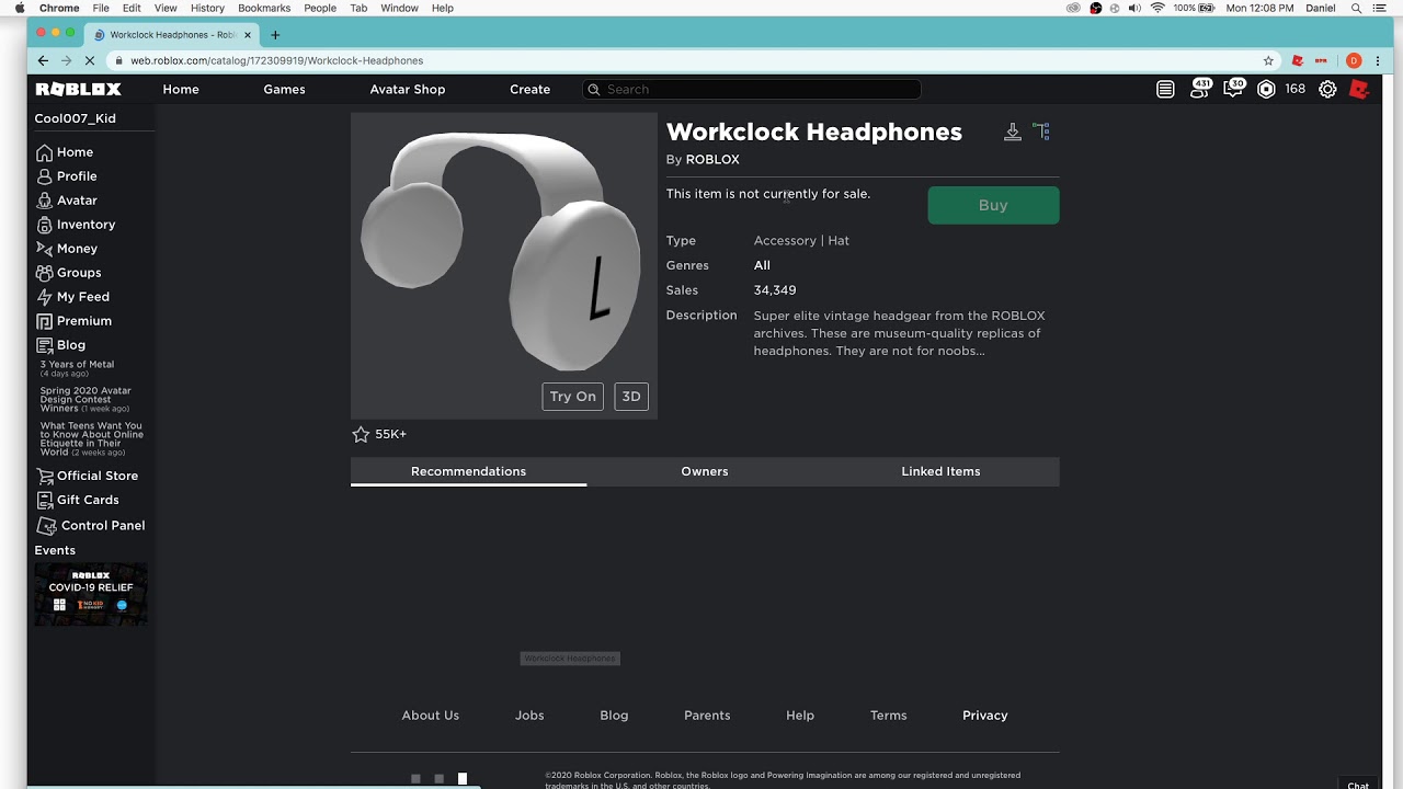 Workclock Headphones Youtube - workclock shades shirt roblox