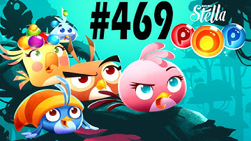 Angry Birds Stella Pop Level-469 Three Star Walkthrough For Android & iOS