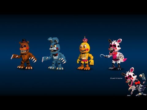 Final Fnaf World Speededit Nightmare Toy Animatronics - five nights at freddys 3 rye rye99 youtube roblox png
