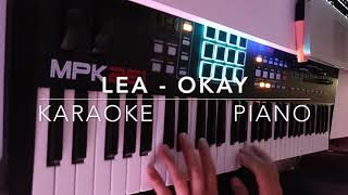 LEA - Okay (Piano KARAOKE)