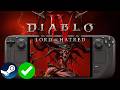 Diablo 4 Lord of Hatred Steam Deck Performance: NEW Warlock Class Handheld Gameplay