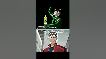 BEN 10 vs GENERATOR REX?🤔 #shorts #ben10 #generatorrex #debate