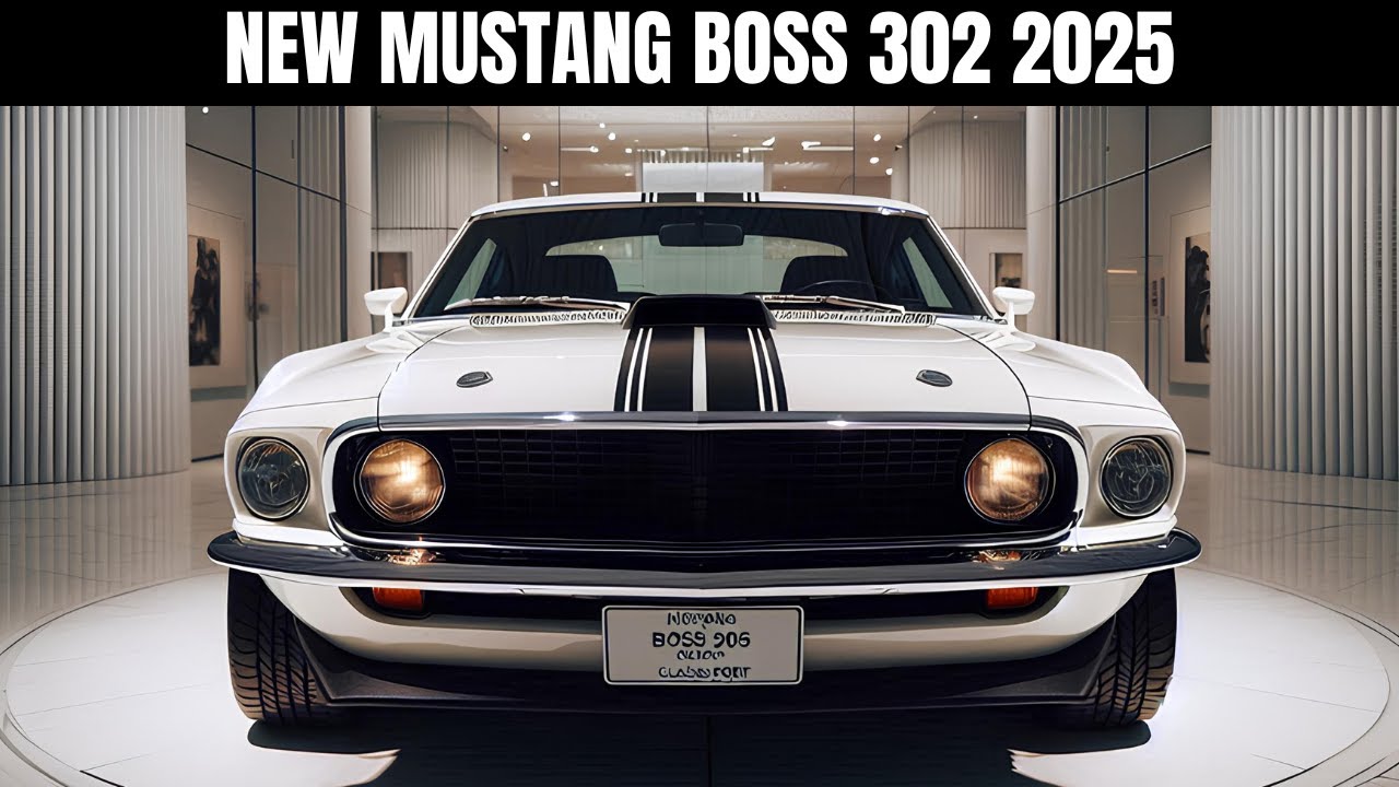 2025 Mustang Boss 302 - The Legendary Car Returns with Awesome Performance!