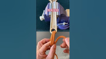 The trailer buckle is very simple and practical. It teaches you practical knots in three seconds