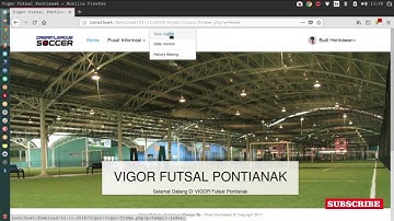 SOURCE CODE APLIKASI BOOKING LAPANGAN FUTSAL BERBASIS WEB