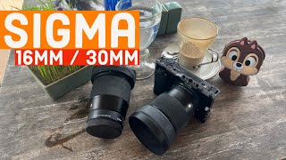 Выбор объектива для кроп камер Sony ZV-E10 и 6600 - Sigma 16mm 1.4 или 30mm 1.4
