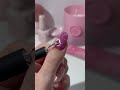 pink glass heart nail polish art tutorial