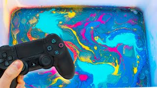 HYDRO DIPPING PS4 CONTROLLERS 😮 (GIVEAWAY) !!!! screenshot 2