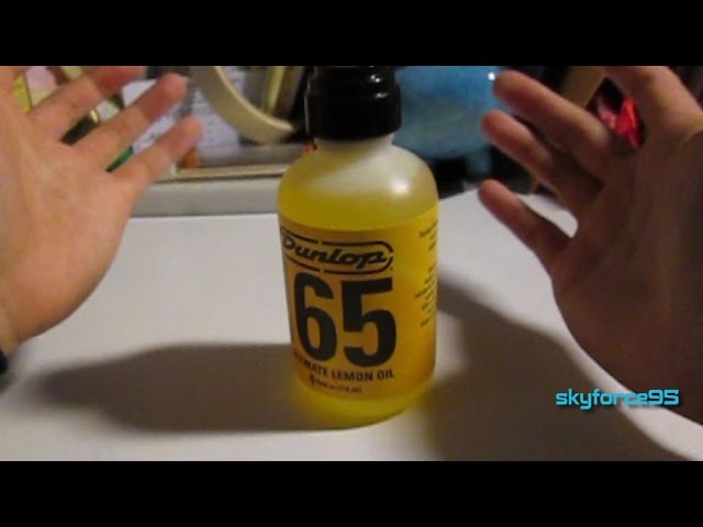 Dunlop Lemon Oil Unboxing and Review class=