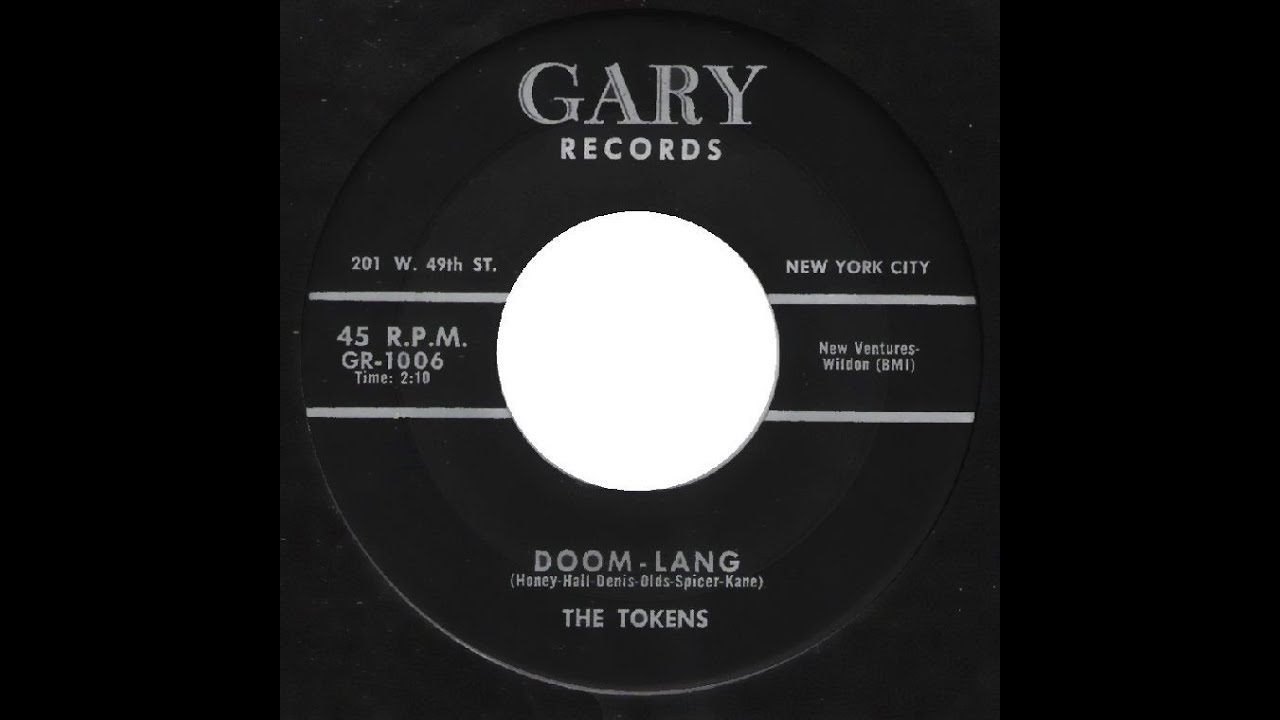 The Tokens - Doom Lang 1957 UT - YouTube