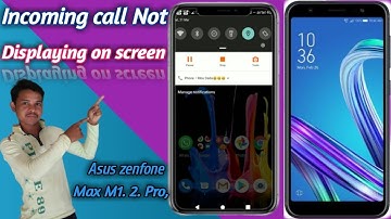 Incoming call Not Displaying on screen |incoming call not Displaying Asus zenfone Max M2 |Ribu Talk