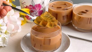 Milk Tea Brown Sugar Jelly Cubes Recipe | 奶茶红糖果冻块食谱 by Ruyi Jelly 4,050 views 10 months ago 2 minutes, 36 seconds