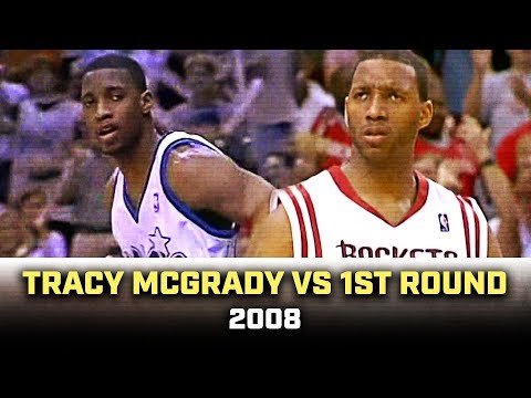 Tracy McGrady Highlights vs 1st Round ESPN (2008) - Tracy McGrady Highlights vs 1st Round ESPN (2008)