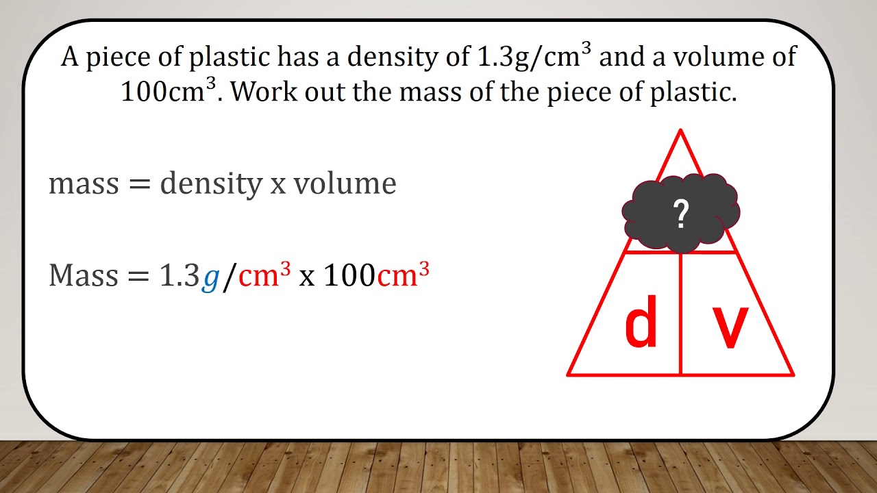 density to volume calculator