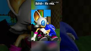 Sonic x Rouge Sonouge In the year 2010-For now 💜💙