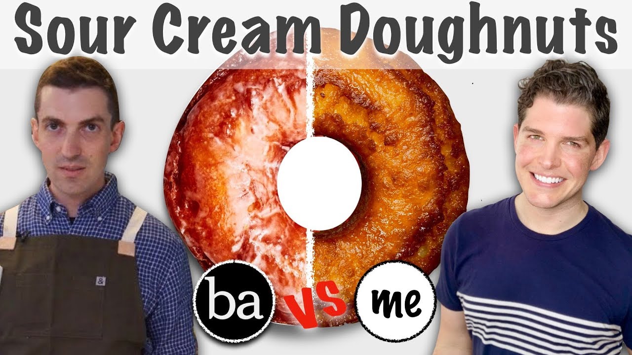 How to Make Chris Morocco's Sour Cream Donuts Bon Appétit Test 27