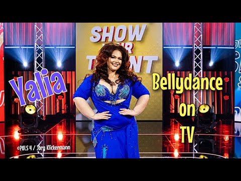 Yalia - Drumsolo on TV ❤ Bellydance performance for Puls 4