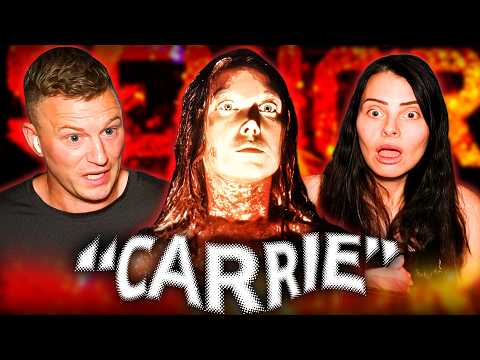 CARRIE (1976) MOVIE REACTION | THIS ONE SUPRISED US! | FIRST TIME WATCHING!