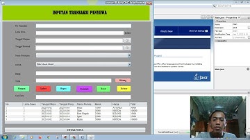 DEMO AFLIKASI RENTAL MOBIL DARI BAHASA PEMROGRAMAN JAVA | 19630627_Muhammad Fauzi Purwanto
