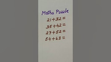 Maths Puzzle/Puzzle Problem #shorts #maths #viral #video#yt