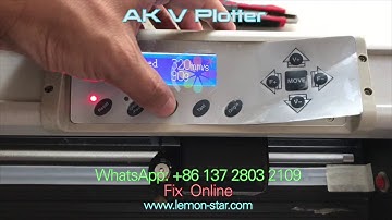 Lettering machine plotter de corte keyboard key button issue problem fix replace