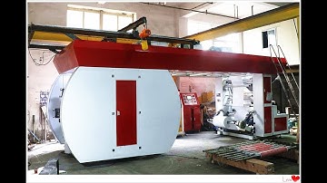 6color CI flexo printing machine for paper printing