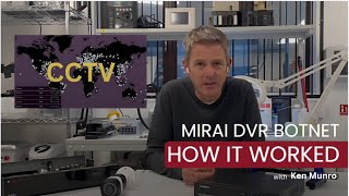 The Mirai DVR botnet that took down Twitter and Facebook explained...