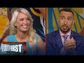 Sarah Kustok: Giannis, Bucks have best chance to dethrone the Warriors | NBA | FIRST THINGS FIRST