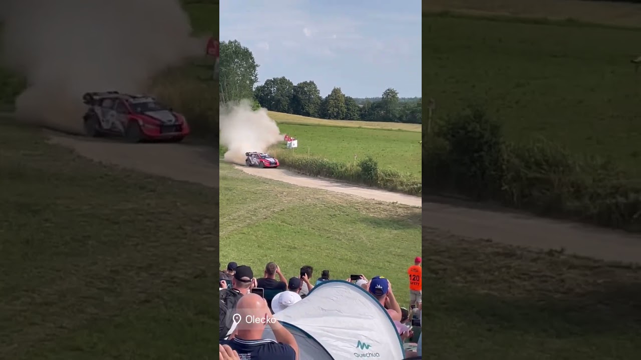 ☝️☝️Neuville's max attack - Rally Poland