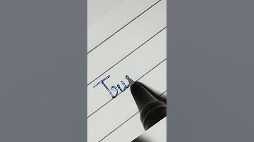 Trisha name in cursive Handwriting, #handwriting ,#shorts