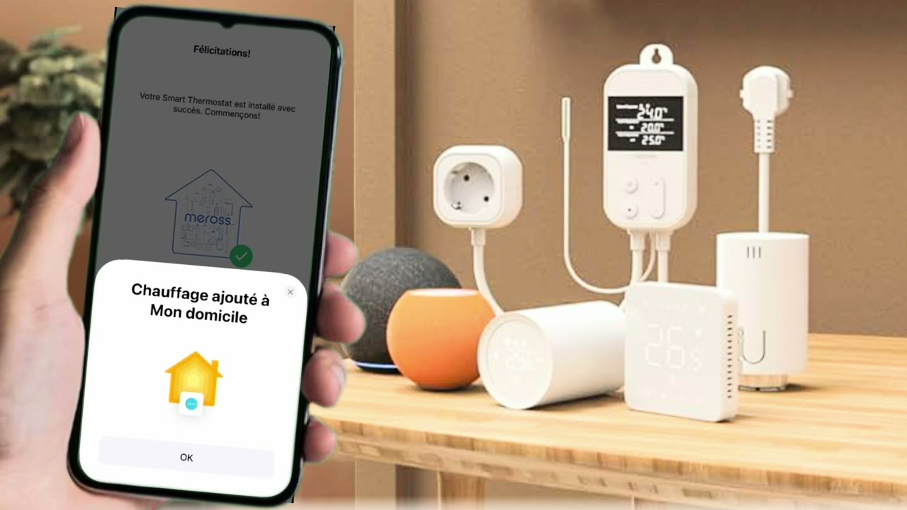 MTS960, le thermostat connecté selon MEROSS 