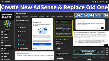 How to Create a New AdSense Account & Replace Your Existing AdSense on YouTube (Step-by-Step guide)