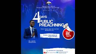 DAY ONE(1), PUBLIC PEACHING