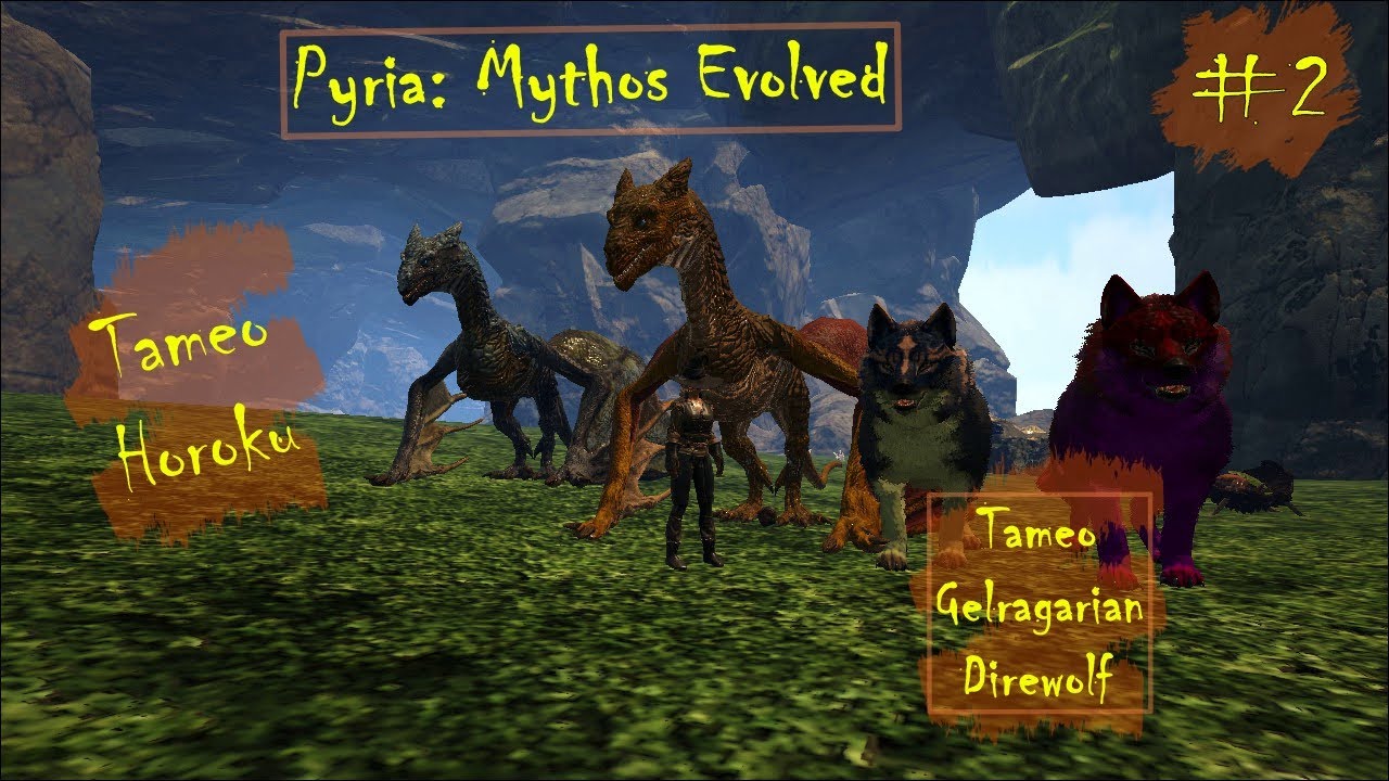 #2 En busca de un hogar/ ARK survival evolved/ Mod Pyria Mythos Evolved ...