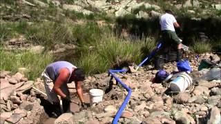 Ditherer and Son Prospecting: Gold Prospecting Ophir NSW Homemade Highbanker