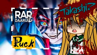 Highschool of the Dead React ao Rap do Akaza | Takashi As | @Daarui aliançadesangue | Gacha react |