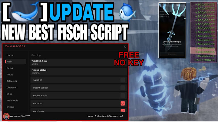 [UPD] Fisch Script GUI Pastebin | FASTEST AUTO FISH DUPE INFINITE COIN C$ *NO KEY*