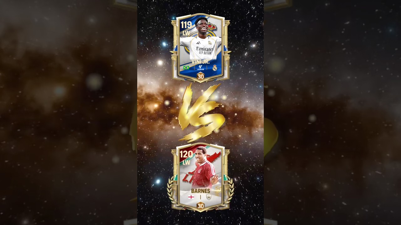 КТО ЛУЧШЕ??? Вини младший 114 ЛВ 🆚 Джон Барнс 115 ЛВ 